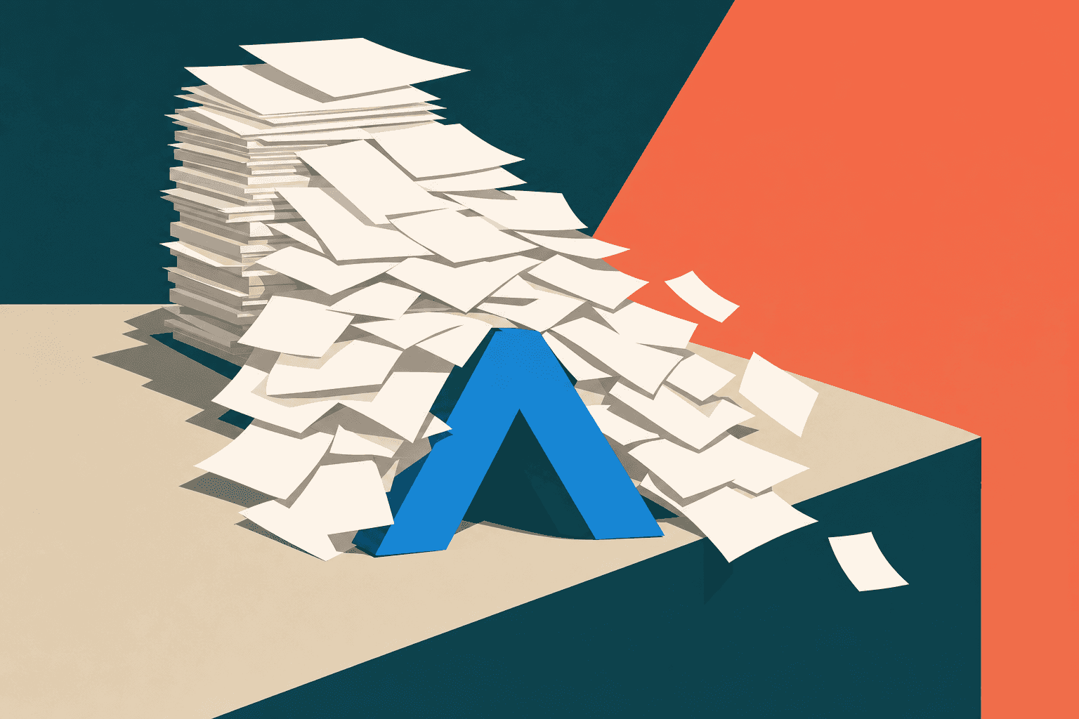 Editorial illustration for: Atlassian's AI Team Wrote 180 Tickets Per Engineer. The Other Team Wrote 43.