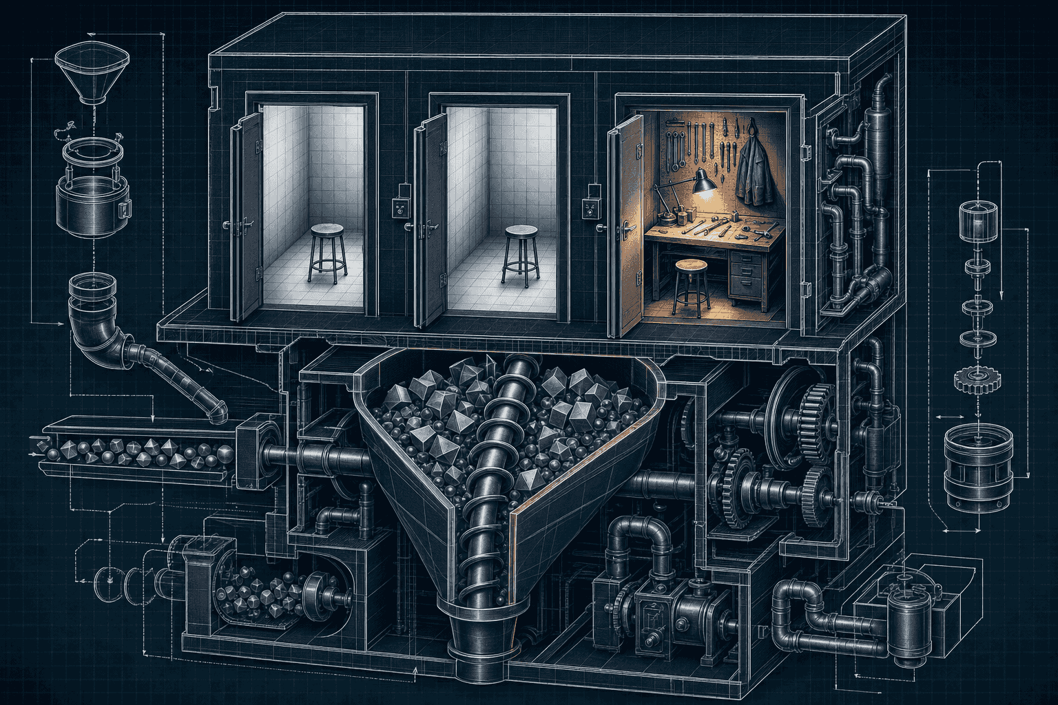 Editorial illustration for: Three AI Teammates Shipped in 30 Days. Only One Can Log Into Your Tools.